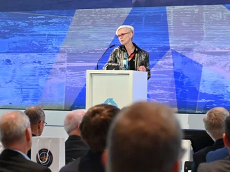 Prof. Dr.-Ing. Anke Kaysser-Pyzalla, Vorstandsvorsitzende im   Deutschen Zentrum für Luft- und Raumfahrt e. V. (DLR)  